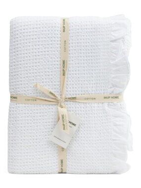 INUP HOME Made In Portugal Textured Coverlet